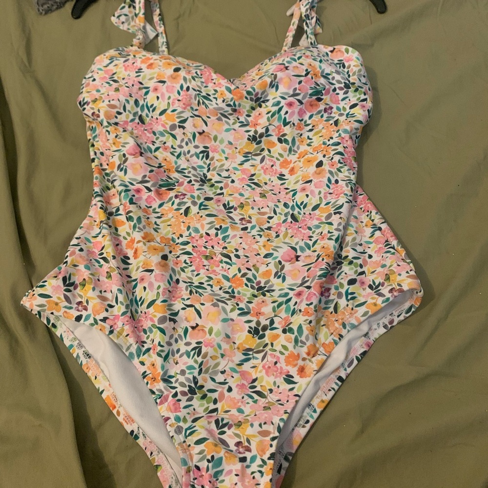 Floral One-Piece Swimsuit